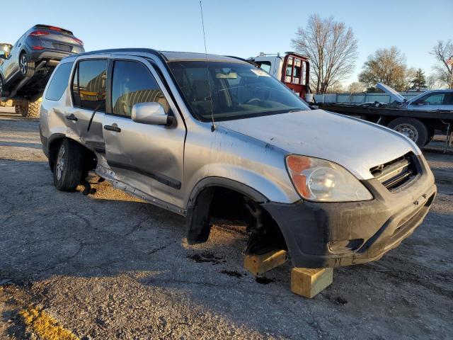 JHLRD78834C032186 - 2004 HONDA CR-V EX SILVER photo 4