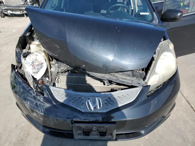 JHMGE88249S064109 - 2009 HONDA FIT BLACK photo 11