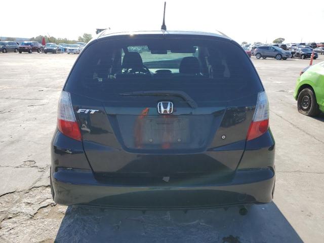 JHMGE88249S064109 - 2009 HONDA FIT BLACK photo 6