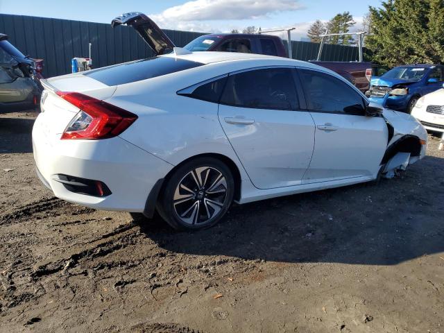 JHMFC1F71JX030451 - 2018 HONDA CIVIC EXL WHITE photo 3