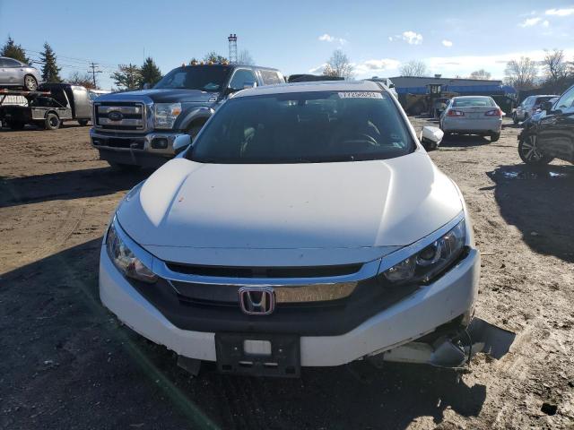 JHMFC1F71JX030451 - 2018 HONDA CIVIC EXL WHITE photo 5