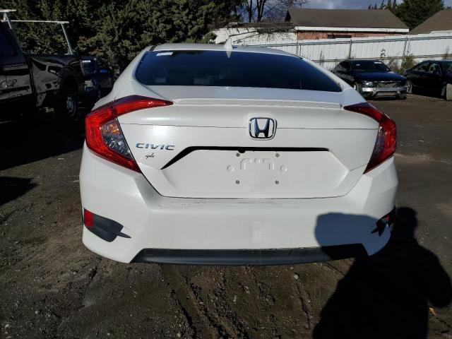 JHMFC1F71JX030451 - 2018 HONDA CIVIC EXL WHITE photo 6