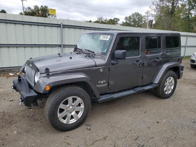 1C4BJWEG5HL602174 - 2017 JEEP WRANGLER U SAHARA GRAY photo 1
