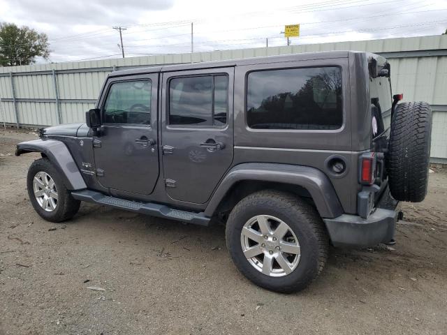 1C4BJWEG5HL602174 - 2017 JEEP WRANGLER U SAHARA GRAY photo 2