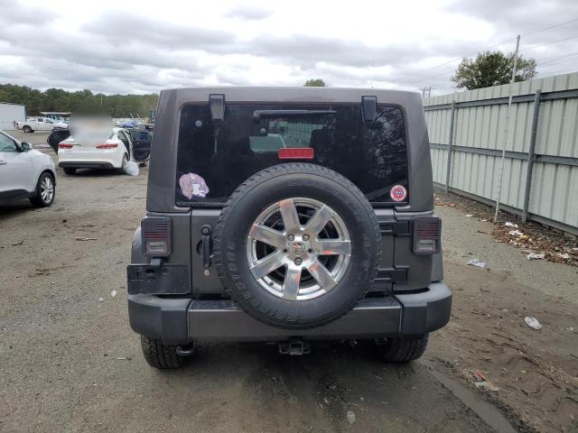 1C4BJWEG5HL602174 - 2017 JEEP WRANGLER U SAHARA GRAY photo 6