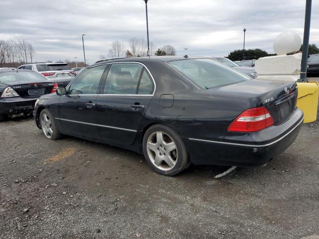 JTHBN36F755019922 - 2005 LEXUS LS 430 BLACK photo 2