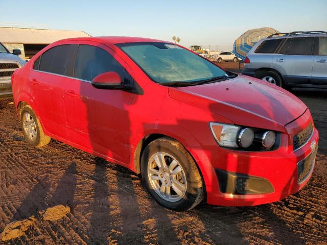 1G1JC5SH3D4116568 - 2013 CHEVROLET SONIC LT RED photo 4