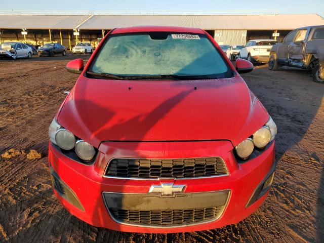 1G1JC5SH3D4116568 - 2013 CHEVROLET SONIC LT RED photo 5