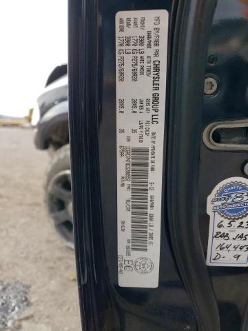 1C6RD7NT8CS288552 - 2012 DODGE RAM 1500 LARAMIE BLUE photo 12