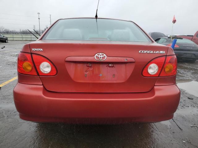 2T1BR32E94C267352 - 2004 TOYOTA COROLLA CE RED photo 6