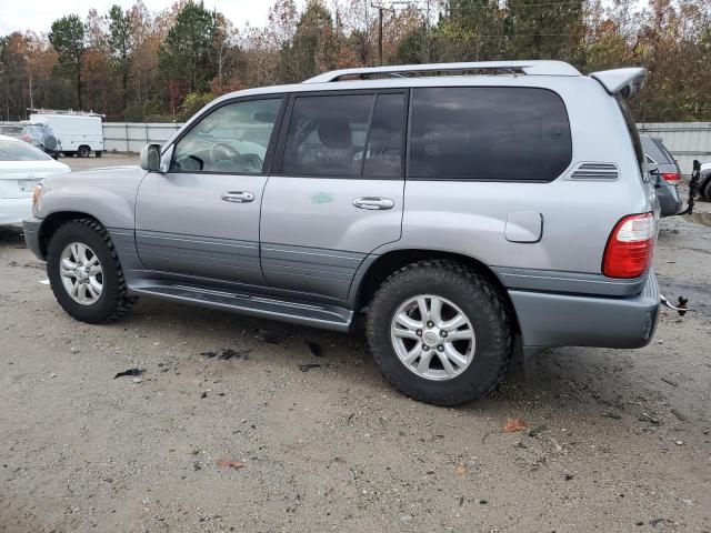 JTJHT00W053555323 - 2005 LEXUS LX 470 BLUE photo 2