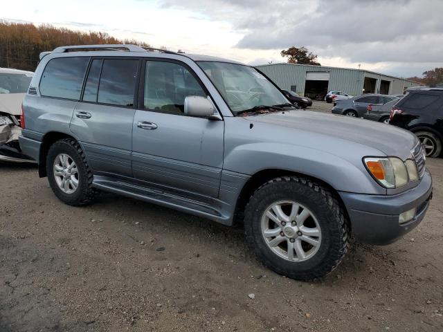 JTJHT00W053555323 - 2005 LEXUS LX 470 BLUE photo 4