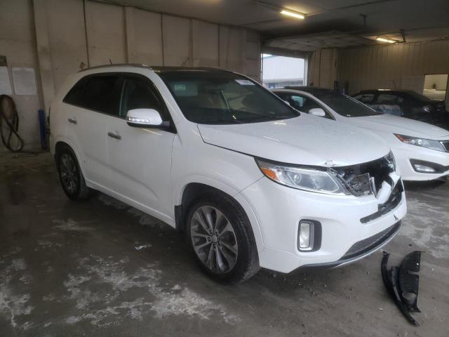 5XYKW4A76FG595319 - 2015 KIA SORENTO SX WHITE photo 4