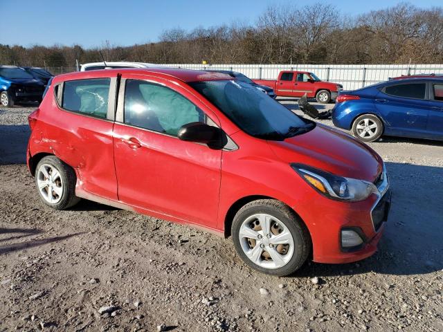 KL8CB6SA6KC706156 - 2019 CHEVROLET SPARK LS RED photo 4