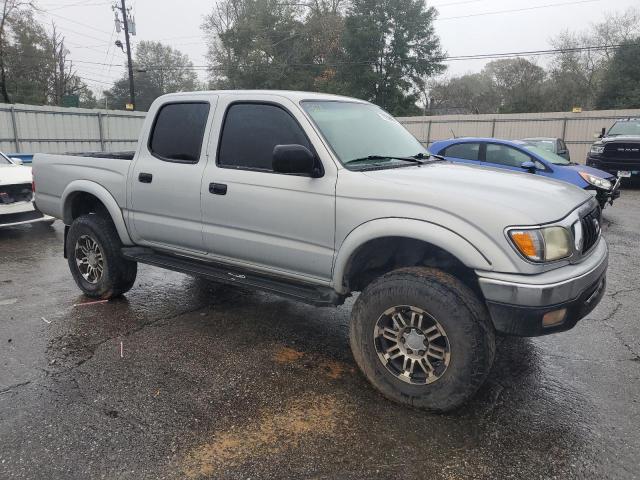 5TEGN92NX1Z848420 - 2001 TOYOTA TACOMA DOUBLE CAB PRERUNNER SILVER photo 4