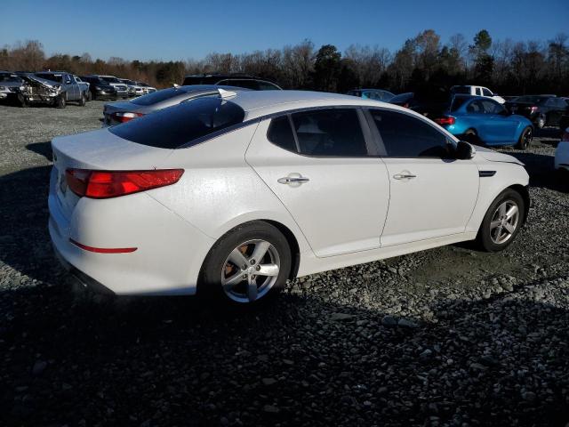 5XXGM4A75EG334732 - 2014 KIA OPTIMA LX WHITE photo 3