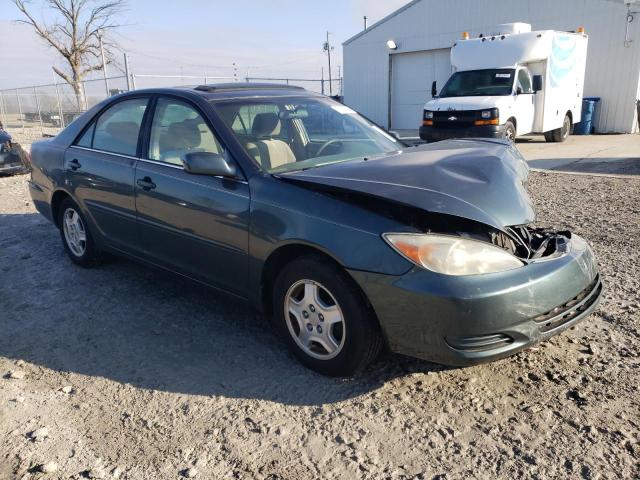 4T1BF30K82U513403 - 2002 TOYOTA CAMRY LE TEAL photo 4