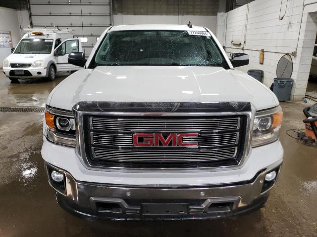 3GTU2VEC5FG322777 - 2015 GMC SIERRA K1500 SLT WHITE photo 5