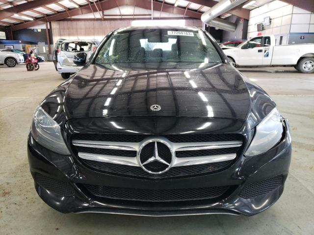 WDDWF4JB7JR333878 - 2018 MERCEDES-BENZ C 300 BLACK photo 5