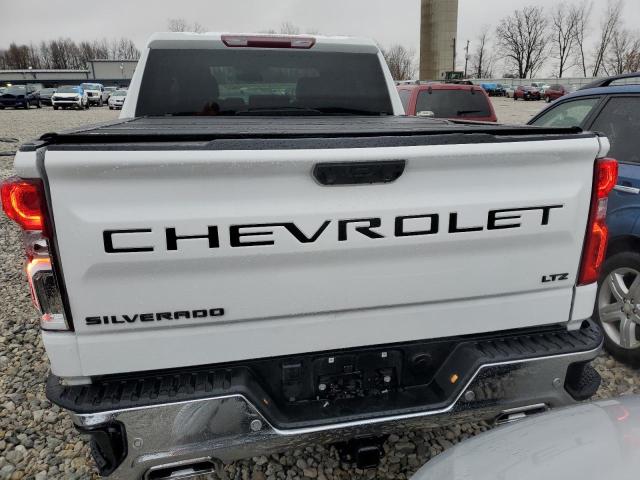 2GCUDGED1P1146786 - 2023 CHEVROLET SILVERADO K1500 LTZ WHITE photo 6