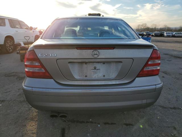 WDBRF52H27E026746 - 2007 MERCEDES-BENZ C 230 SILVER photo 6