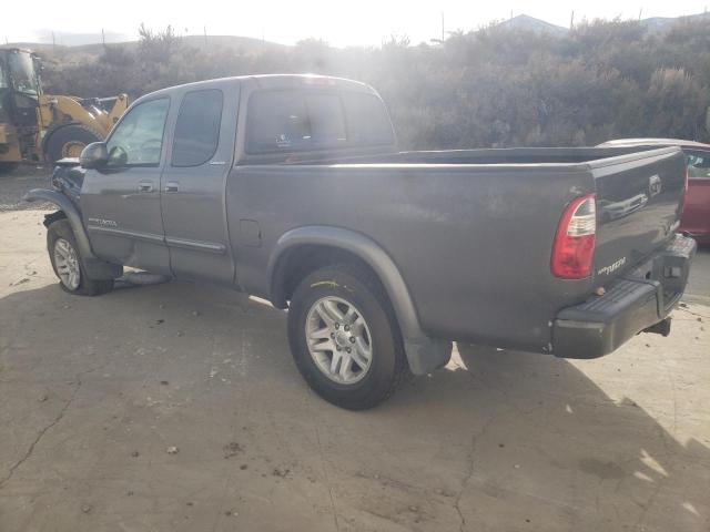 5TBBT48195S469038 - 2005 TOYOTA TUNDRA ACCESS CAB LIMITED GRAY photo 2