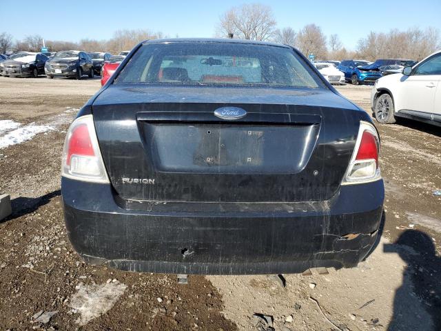 3FAFP07Z86R225940 - 2006 FORD FUSION SE BLACK photo 6