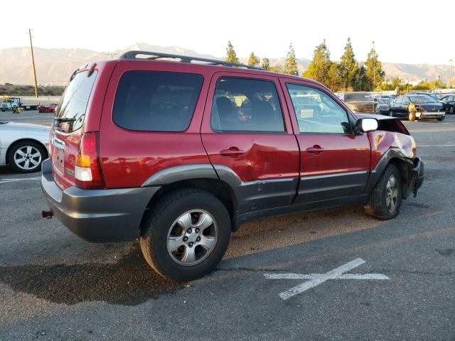 4F2CZ04124KM06894 - 2004 MAZDA TRIBUTE LX RED photo 3