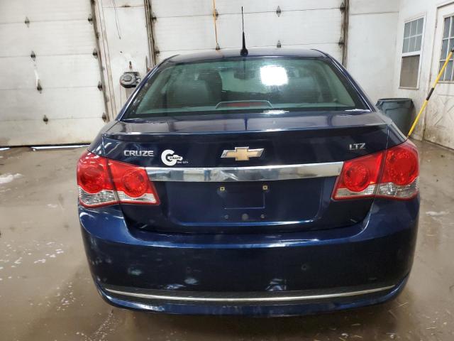 1G1PH5S98B7197714 - 2011 CHEVROLET CRUZE LTZ BLUE photo 6