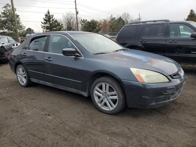 1HGCM563X4A124682 - 2004 HONDA ACCORD LX BLUE photo 4