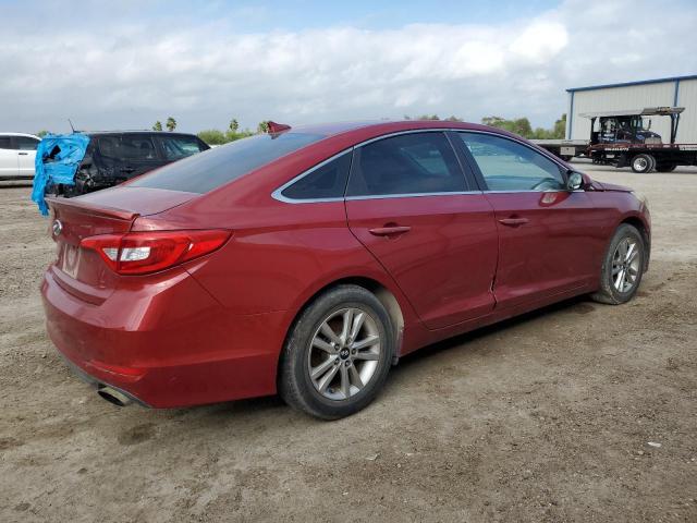 5NPE24AF8FH073347 - 2015 HYUNDAI SONATA SE MAROON photo 3