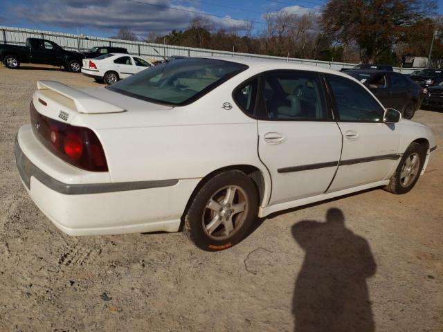 2G1WH55K039160859 - 2003 CHEVROLET IMPALA LS WHITE photo 3