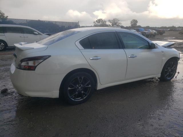 1N4AA5AP9EC461283 - 2014 NISSAN MAXIMA S WHITE photo 3