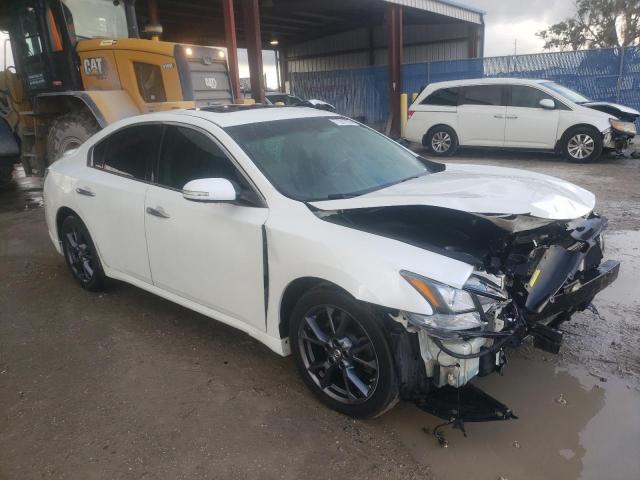 1N4AA5AP9EC461283 - 2014 NISSAN MAXIMA S WHITE photo 4