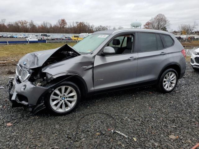 5UXWX9C53G0D78469 - 2016 BMW X3 XDRIVE28I GRAY photo 1