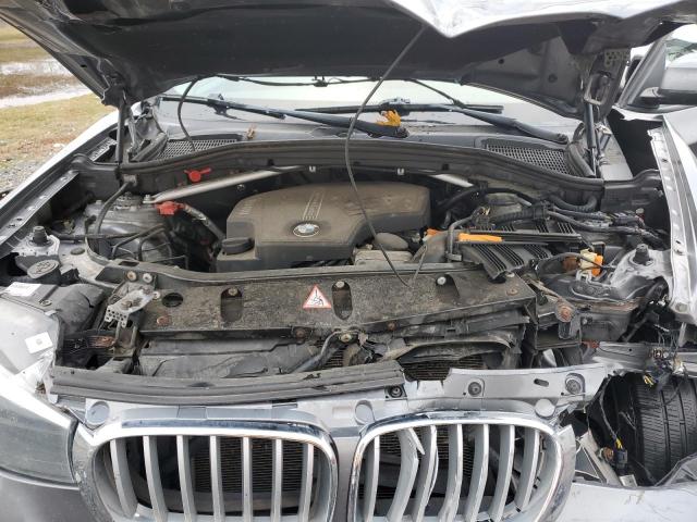 5UXWX9C53G0D78469 - 2016 BMW X3 XDRIVE28I GRAY photo 12