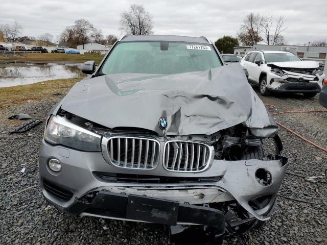 5UXWX9C53G0D78469 - 2016 BMW X3 XDRIVE28I GRAY photo 5