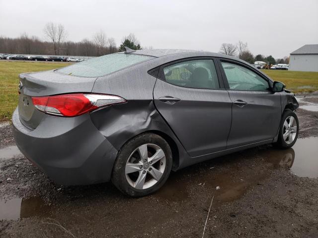 5NPDH4AE5DH376861 - 2013 HYUNDAI ELANTRA GLS GRAY photo 3