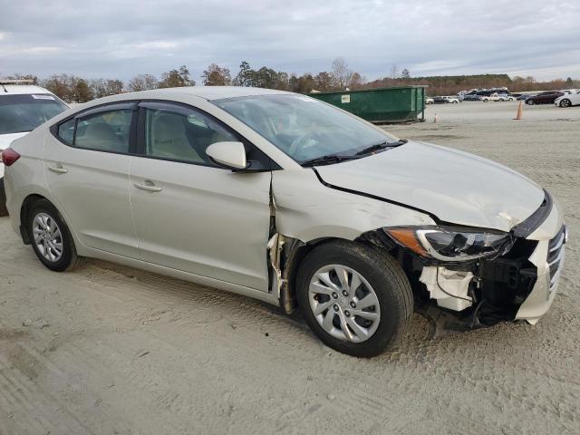 KMHD74LF8HU393718 - 2017 HYUNDAI ELANTRA SE WHITE photo 4