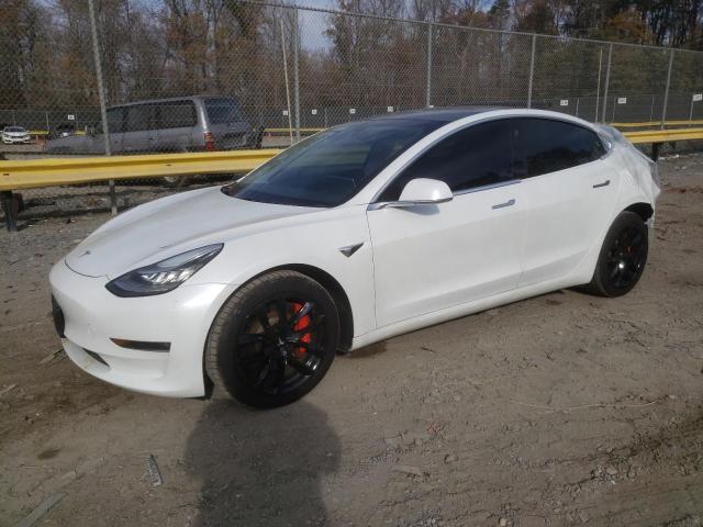 5YJ3E1EC7LF714267 - 2020 TESLA MODEL 3 WHITE photo 1