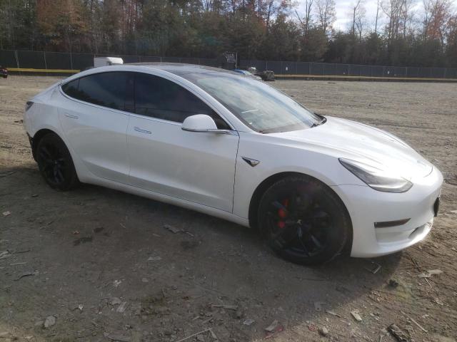 5YJ3E1EC7LF714267 - 2020 TESLA MODEL 3 WHITE photo 4