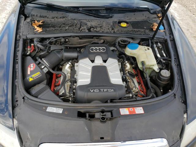WAUKGAFB5AN069450 - 2010 AUDI A6 PRESTIGE BLACK photo 11