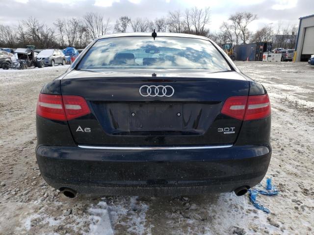 WAUKGAFB5AN069450 - 2010 AUDI A6 PRESTIGE BLACK photo 6