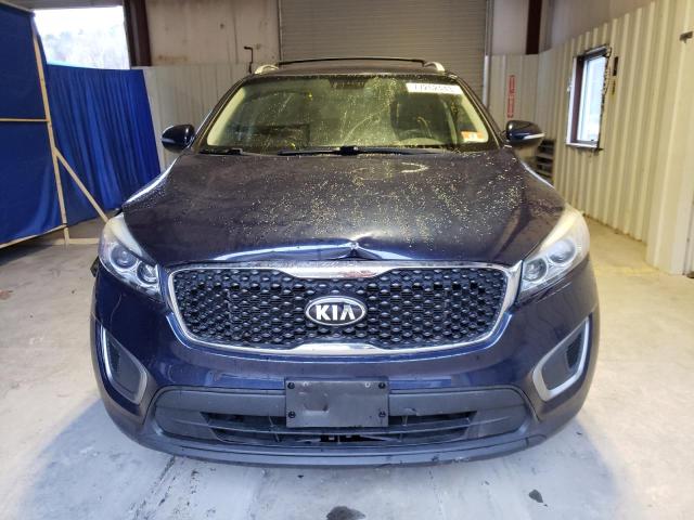 5XYPG4A58GG027835 - 2016 KIA SORENTO LX BLUE photo 5