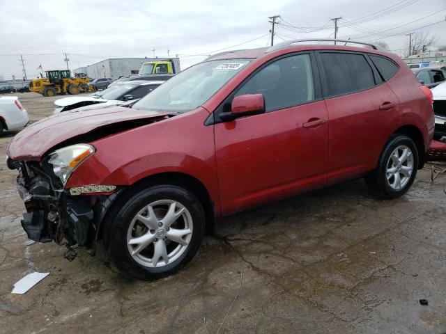JN8AS58VX8W134345 - 2008 NISSAN ROGUE S RED photo 1