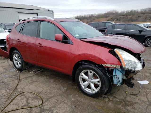 JN8AS58VX8W134345 - 2008 NISSAN ROGUE S RED photo 4