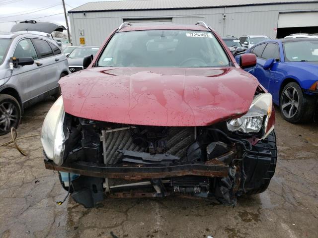 JN8AS58VX8W134345 - 2008 NISSAN ROGUE S RED photo 5