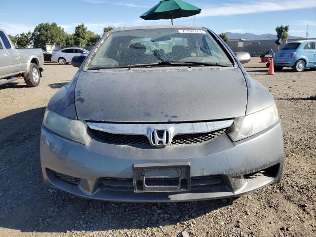 2HGFA16859H320760 - 2009 HONDA CIVIC EX GRAY photo 5