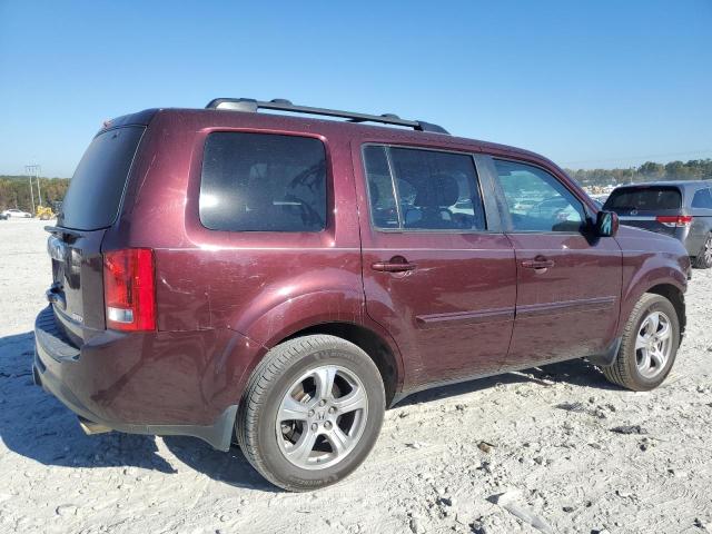 5FNYF4H5XEB038370 - 2014 HONDA PILOT EXL MAROON photo 3