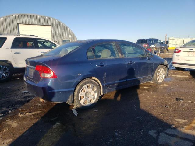 2HGFA1F55AH305444 - 2010 HONDA CIVIC LX BLUE photo 3